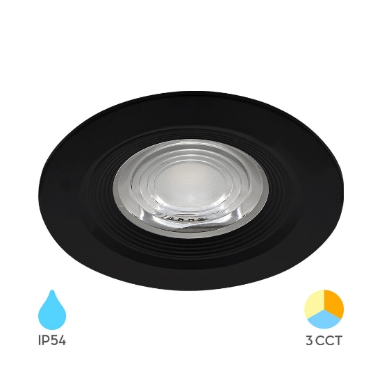 Imagine Spot LED Rotund G3 7W 3in1 IP54 Negru BD01-00781