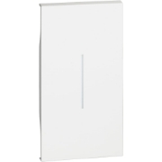 Imagine Placă de control 2 module albă Living Now KW01M2