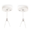 Imagine LANT 2BUC/SET ALB PENTRU MONTAT SUSPENDAT BR-BN01-90000