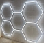 Imagine Tavan LED Honeycomb Set 5 Hexagoane 2347x1641 mm 200W (II639)