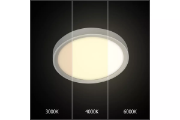 Imagine Plafonieră LED 18W 3CCT Alb 100-265V