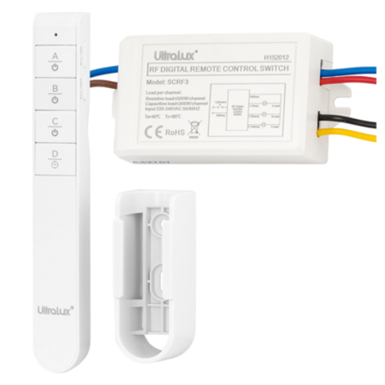 Imagine Telecomandă cu funcție de întrerupător RF, 3 canale, 220V