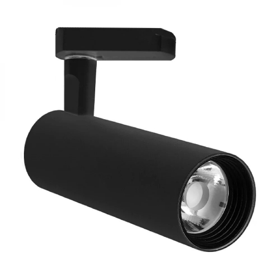 Imagine Spot LED pe șină negru 4000K 15W 1180lm COB BR-BD30-01411
