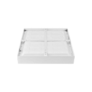 Imagine Spot cu LED pătrat aplicabil 12W 4200K Braytron BR-BP04-31230