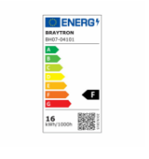 Imagine Aplica LED de perete TINY 16W 1160lm 3000K Negru