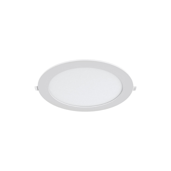 Imagine Spot LED rotund încastrat 18W, 1360 lm, 6500K, Ø225 mm, alb, Braytron BR-BP01-31830