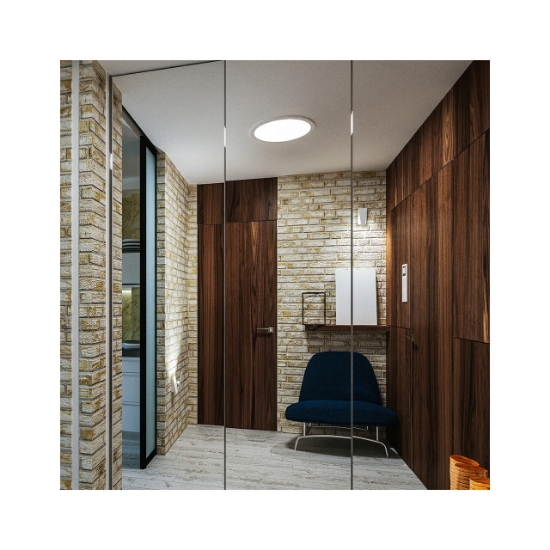 Imagine Spot LED rotund încastrat 18W, 1360 lm, 6500K, Ø225 mm, alb, Braytron BR-BP01-31830