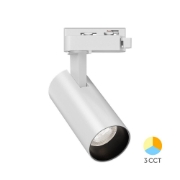 Imagine Spot LED pe șină P15, Alb, 3 în 1, 15W, 1560lm, Monofazic, Braytron BR-BD40-00480
