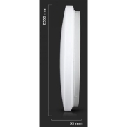 Imagine Plafonieră LED V-TAC 24W 35cm 3 în 1 217607