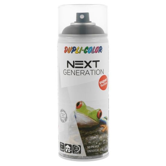 Imagine Vopsea spray decorativă DUPLI-COLOR Next, RAL 9005 negru mat, 400ml