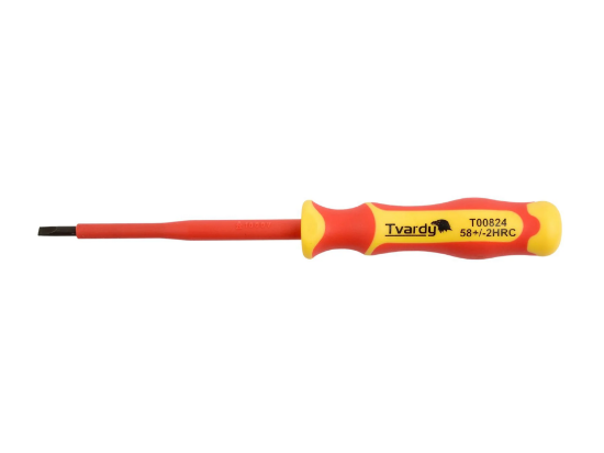 Imagine Șurubelniță dreaptă izolată 4x100mm 1000V oțel S2