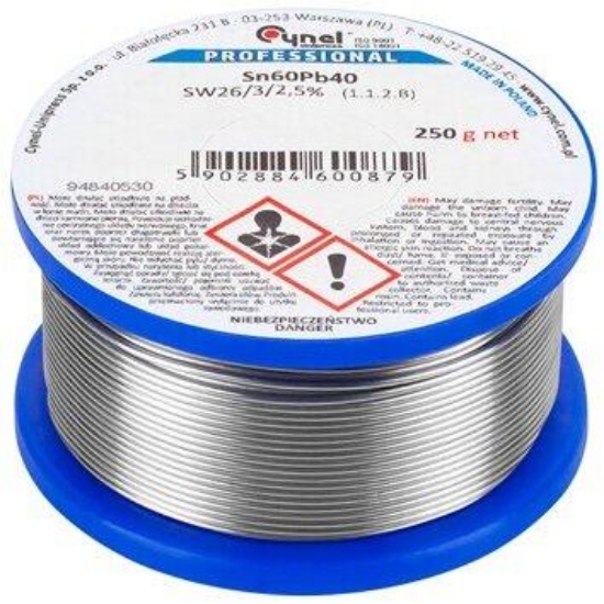 Imagine Rola fludor Sn60Pb40 Cynel 3.0mm 250g