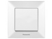 Imagine Întrerupător simplu Arkedia Panasonic ST alb