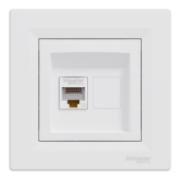 Imagine Priză de date RJ45 Cat.5E UTP alb Asfora