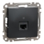Imagine Priză RJ45 Cat5E UTP Sedna Design antracit