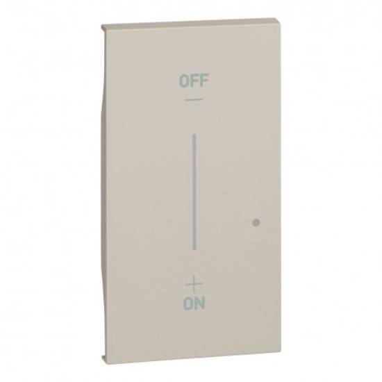 Imagine COVER COMANDA LUCI WIRELESS SABBIA KM42M2