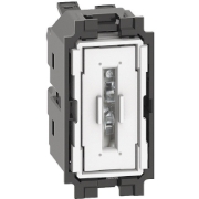 Imagine Intrerupator simplu axial 10A 1M T.AUTO antracit HS4001AM