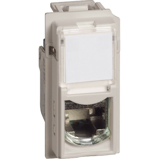 Imagine Priză RJ45 UTP Cat 6 Nisip Living Now KM 4279C6