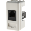 Imagine Priză telefonică RJ11 Gewiss System, 1 modul, alb GW20251