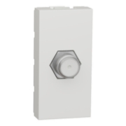 Imagine Priză TV cablu coaxial tip F 1M alb Noua Unica NU346818