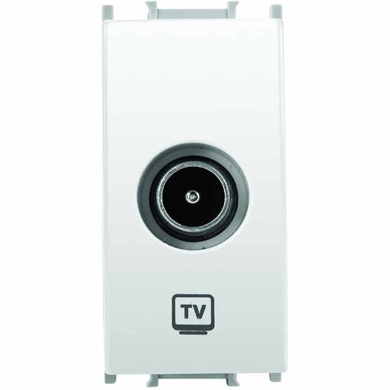 Imagine Priză TV de trecere 8dB modulară albă 1M Panasonic Thea