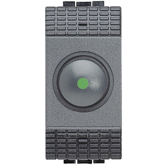 Imagine Variator rezistiv cu întrerupător 500W antracit LGBTL4402N