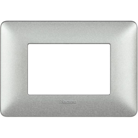 Imagine Rama ornament 3 module alb var Matix Bticino