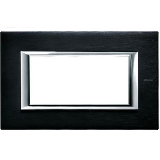 Imagine Placă decorativă 4 module Axolute antracit satinat HA4804XS