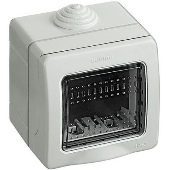 Imagine Doza aparentă modulară 2M gri IP55 25502