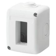Imagine Doză modulară aparentă Gewiss 1P IP40 GW27001