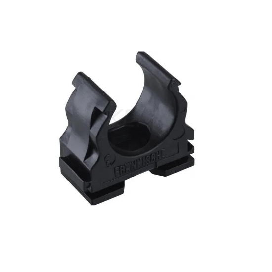 Imagine Clema fixare pentru tub rigid Ø16mm, negru, HF, stabilizată UV, cu autostingere