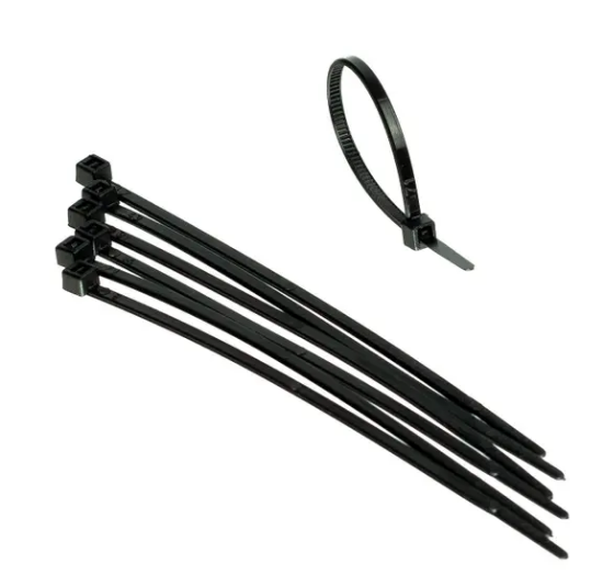 Imagine Colier de cablu negru 7,6 x 540 mm