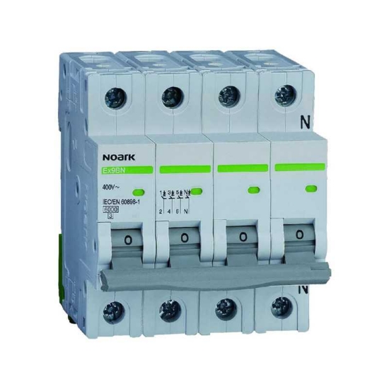 Imagine Siguranță automată Ex9BS 3P+N 25A 4,5kA curba C Noark 102186