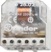 Imagine Releu pas cu pas Finder, montare în doză, 2 secvențe, 230V CA, 2ND, 10A