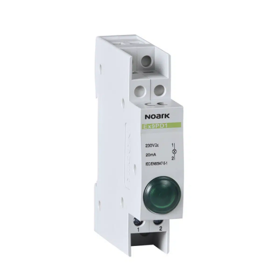 Imagine Lampa de semnalizare verde Noark Ex9PD1g 230V AC/DC 102443