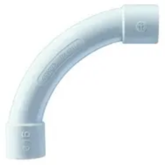 Imagine Cot strâns RK - IP40 - Fără halogen - Ø 16mm - Gri RAL7035