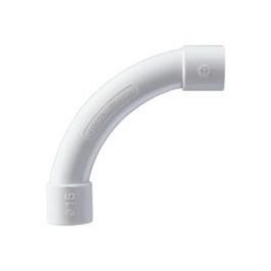 Imagine Cot PVC Strâns RK IP40 Fără Halogen Ø 20 mm Gri RAL7035 Gewiss DX40120