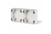 Imagine Doză aplicată 2 module IP66 pentru exterior, Scame Protecta 137.102