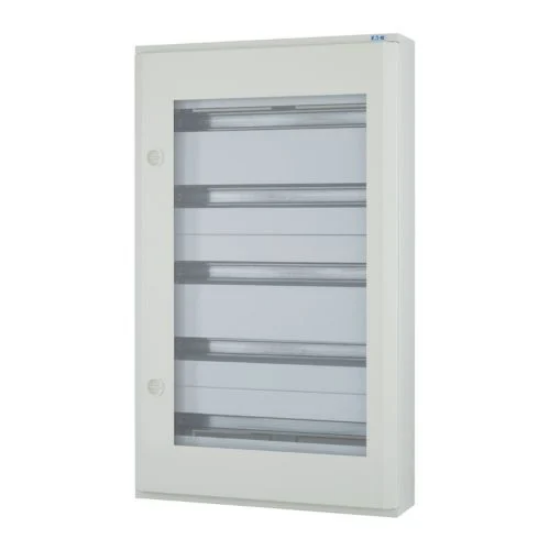 Imagine Tablou metalic PT 120 module (5x24) usa sticla IP30 Eaton alb BF-OT-5/120-C