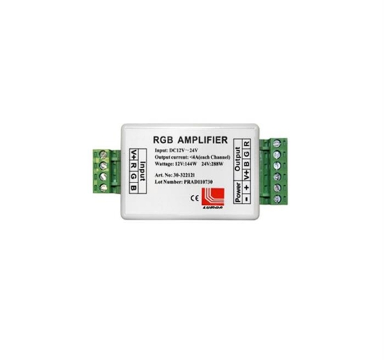 Imagine Amplificator pentru bandă LED RGB 12/24V 4A 05-049 30-322121