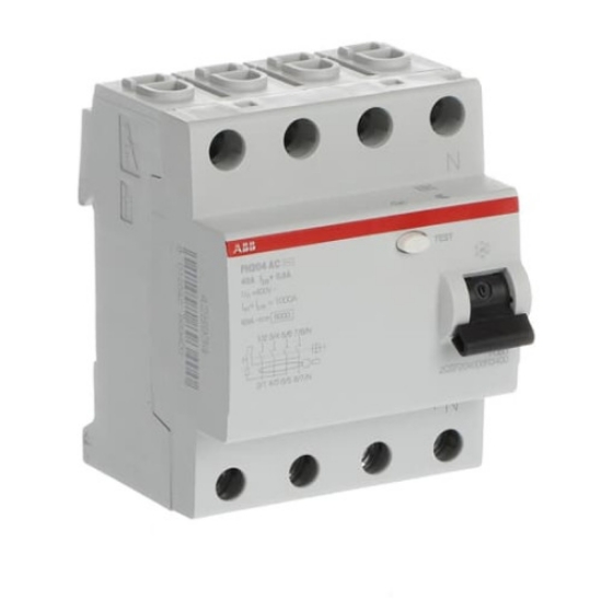 Imagine Întrerupător diferențial ABB 40 A 4P 6 kA 30 mA tip C