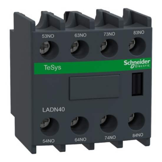 Imagine Modul contact auxiliar Schneider TeSys LADN40 4NO