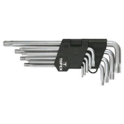 Imagine Set chei Torx lungi 9 piese T10–T50 Topex TXT35D961