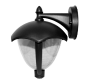 Imagine Aplica de exterior din aluminiu, IP44, rezistentă la apă Negru 9-360721