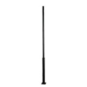 Imagine Stalp decorativ 3m GLV negru M002 talpa patrata SV-M002-3.N