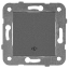 Imagine Intrerupator cruce mec Karreplus Panasonic fumuriu P-KP1.CR.MEC.DG