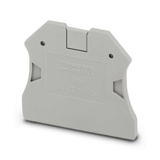 Imagine D-UT 2.5/10 capac pentru conector 3047028