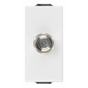 Imagine Priză NAVE TV COAXIAL TIP F ALB 09318