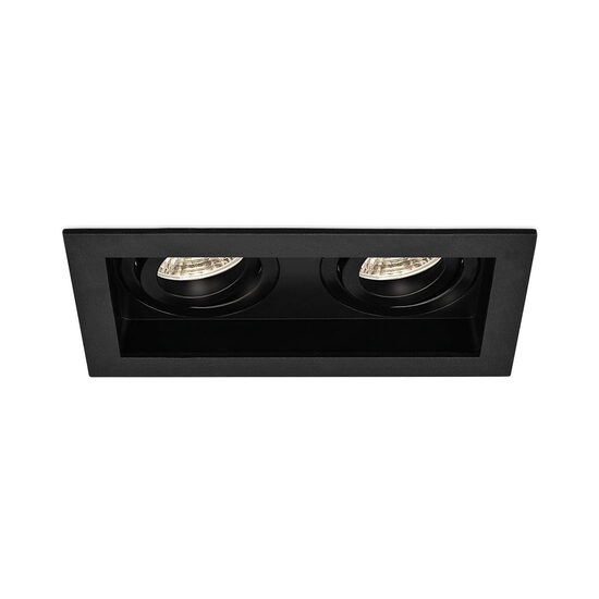 Imagine Carcasa negru patrat pt 2xGU10 neechipat Beta RS2 BR-BH03-05031