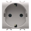 Imagine PRIZA SCHUKO 2M 2P+PE CHORUS BEJ SATINAT GW13241
